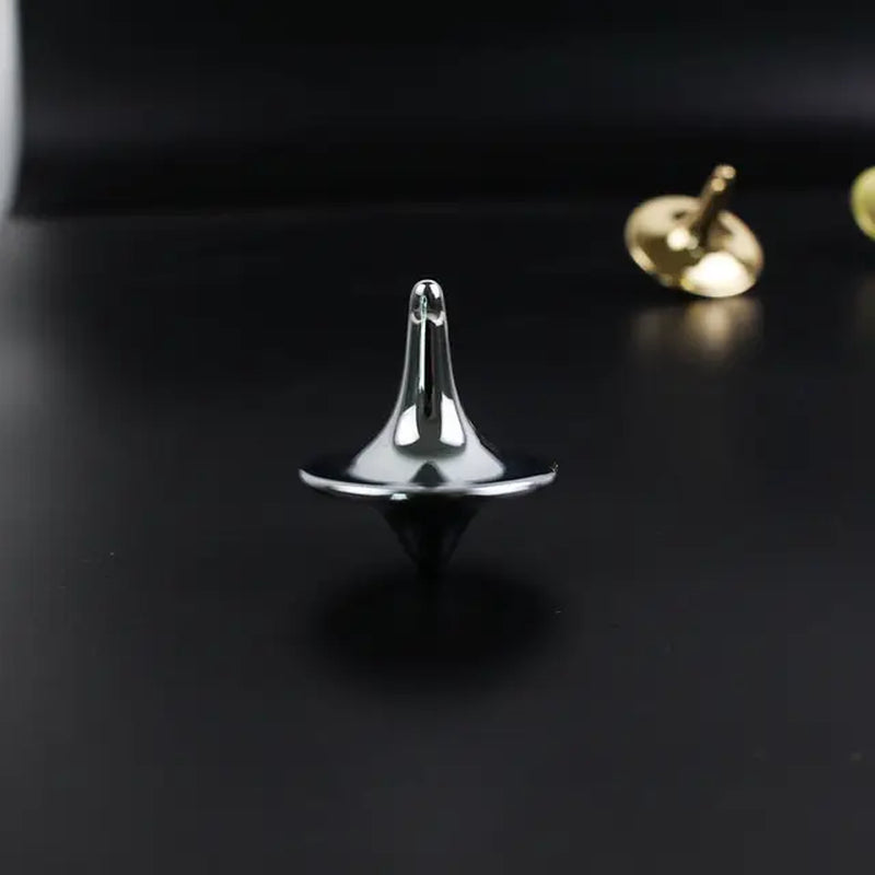 Hot Movie Totem Metal Gyro Hand Spinning Top Fingertips Small Cyclone Gyroscope Antistress Fidget Toys for Children Gifts
