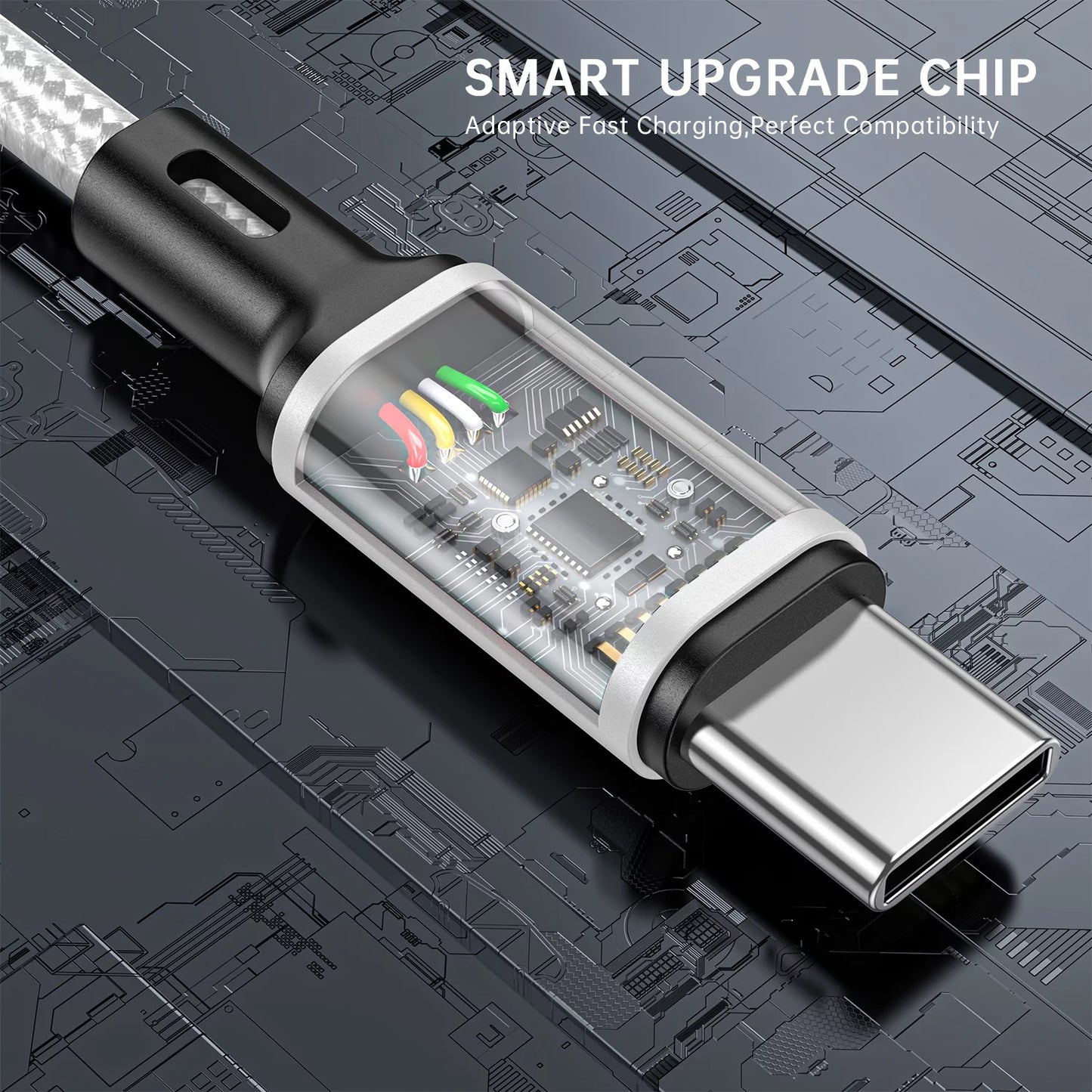 USB C to USB C Cable [3/6/6 FT, 3-Pack], Fast Charging USB Type C Charger Cable Compatible for Iphone 15 Samsung Galaxy S22 S21 S20 Ultra 5G Note 20/10, Pixel 7 6 Pro 5 4 3 2 XL & USB-C Laptop Tablet